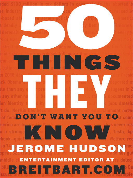 Title details for 50 Things They Don't Want You to Know by Jerome Hudson - Available